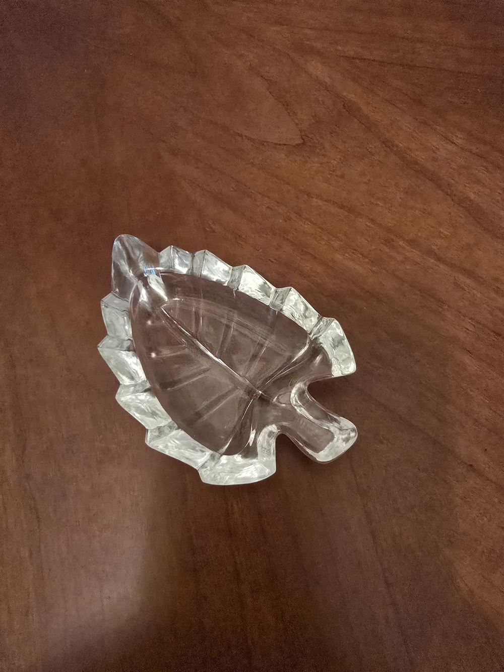Vintage Crystal Trinket Dish